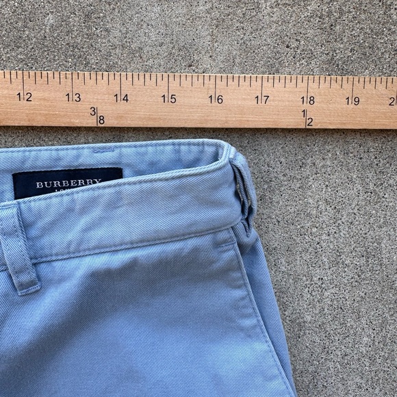 Burberry Chino Pants 32x34 Light Blue Casual - Picture 6 of 7
